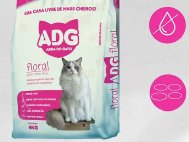 Embalagem da areia higiênica para gatos ADG